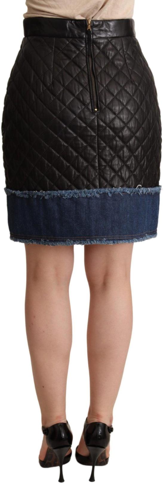 26FW 돌체앤가바나 숏 스커트 9069610500382 BLACK - DOLCE & GABBANA