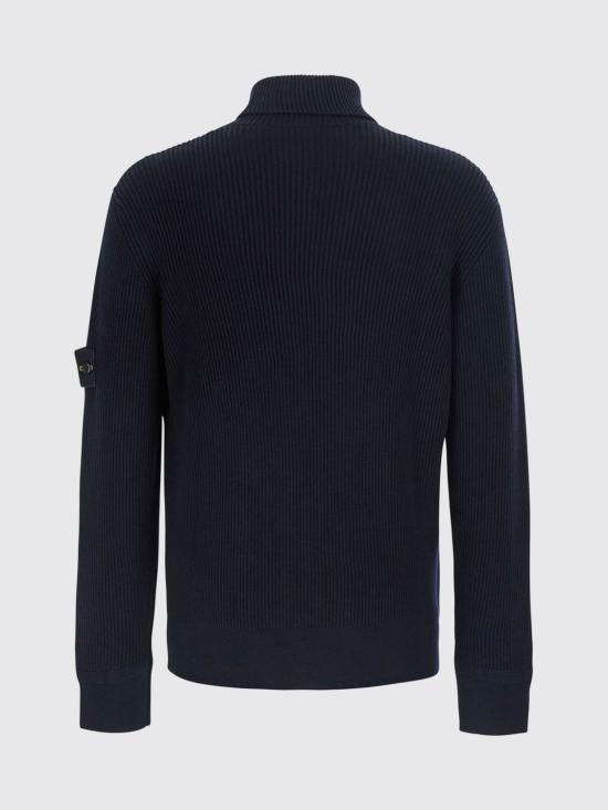 26FW 스톤 아일랜드 풀 립 RWS 울 터틀넥 점퍼 5100052S00C2 V0020 Blue - STONE ISLAND