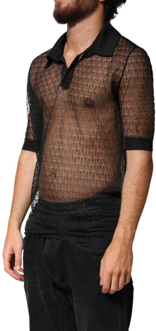26FW 돌체앤가바나 폴로 티셔츠 9949692363038 BLACK - DOLCE & GABBANA