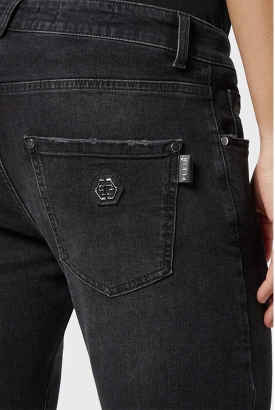 26FW 필립 플레인 데님 팬츠 9843797000478 BLACK - PHILIPP PLEIN