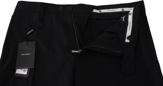 26FW 돌체앤가바나 치노 팬츠 9635961667870 BLACK - DOLCE & GABBANA