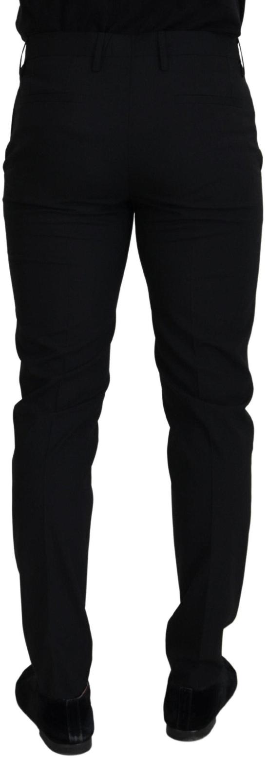 26FW 돌체앤가바나 치노 팬츠 9635961667870 BLACK - DOLCE & GABBANA