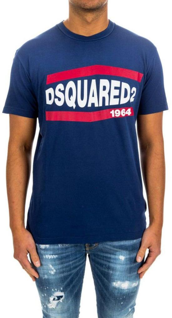 26FW 디스퀘어드2 탑 9843880689950 BLUE - DSQUARED2