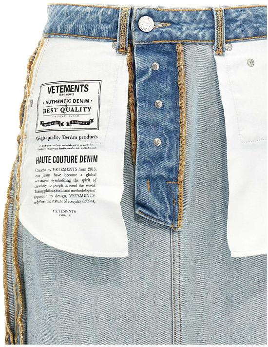 26FW 베트멍 숏 스커트 10120748761374 BLUE - VETEMENTS