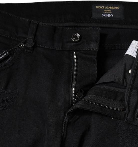 26FW 돌체앤가바나 데님 팬츠 9709012320542 BLACK - DOLCE & GABBANA