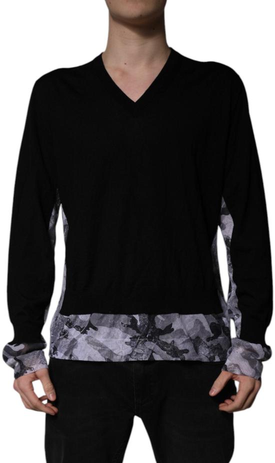 26FW 돌체앤가바나 니트웨어 9759441191198 BLACK - DOLCE & GABBANA