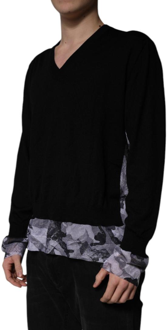 26FW 돌체앤가바나 니트웨어 9759441191198 BLACK - DOLCE & GABBANA