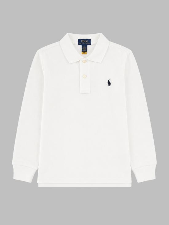 26FW [키즈] 폴로 랄프로렌 폴로 셔츠 322703634K 013WHITE - POLO RALPH LAUREN