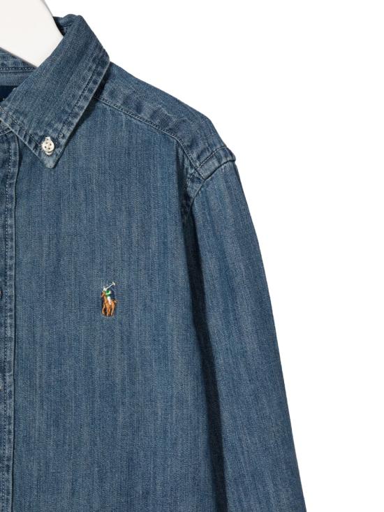 26FW [키즈] 폴로 랄프로렌 셔츠 323713843K 001DKBLUE - POLO RALPH LAUREN