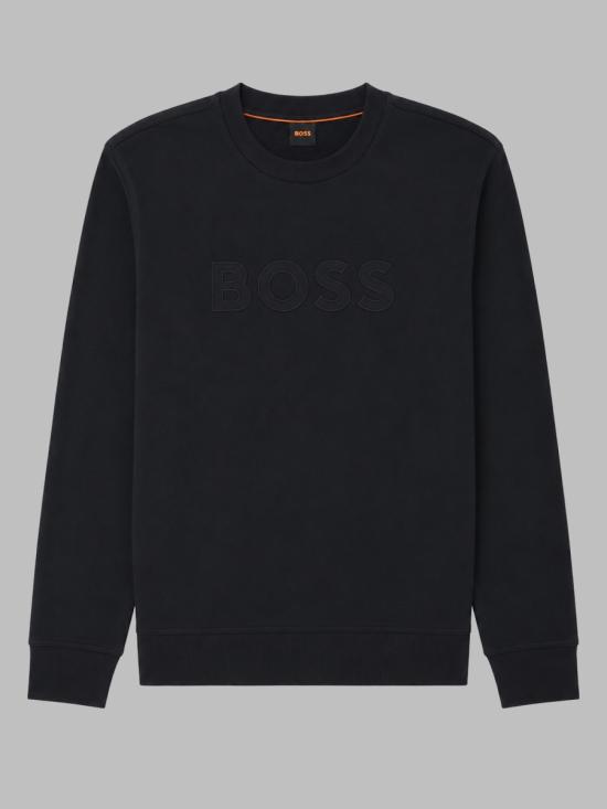 26FW 보스 긴팔 티셔츠 50567420 10281407001 BLACK