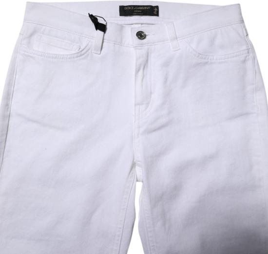 26FW 돌체앤가바나 데님 팬츠 9798791495966 WHITE - DOLCE & GABBANA