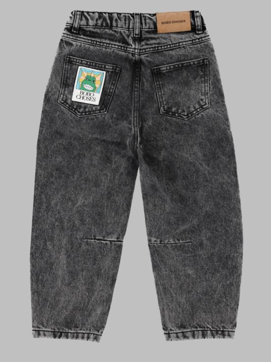 26FW [키즈] 보보쇼즈 스트레이트 팬츠 B226AC074K 001 BLACK - BOBO CHOSES
