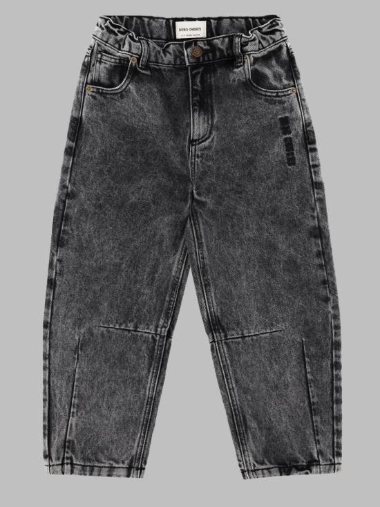 26FW [키즈] 보보쇼즈 스트레이트 팬츠 B226AC074K 001 BLACK