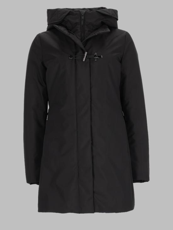 26FW 페이 트렌치 코트 NAW59533830 ZXEB999 BLACK