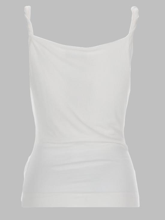 26FW 비비안웨스트우드 안나 스트랩 탑 안나 스트랩 탑 1504000B J00BOA401 WHITE - VIVIENNE WESTWOOD