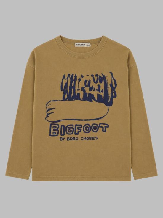 26FW [키즈] 보보쇼즈 티셔츠 B226AC011K 370 BROWN