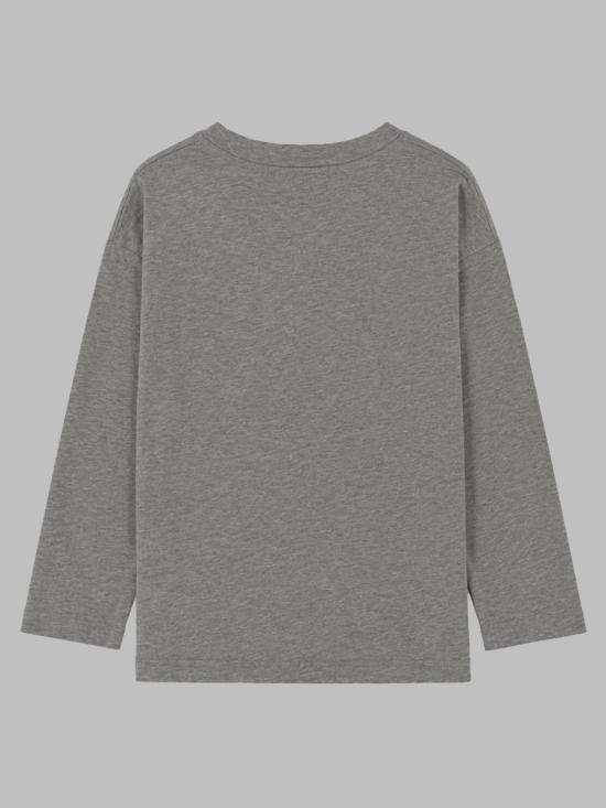 26FW [키즈] 보보쇼즈 티셔츠 B226AC010K 041 GREY - BOBO CHOSES