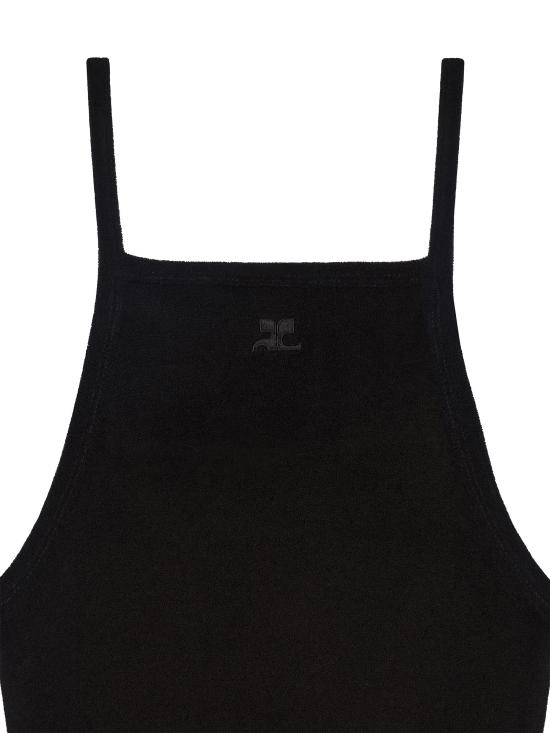  쿠레쥬 숏 원피스 126JRO812JS02649999 BLACK - COURREGES