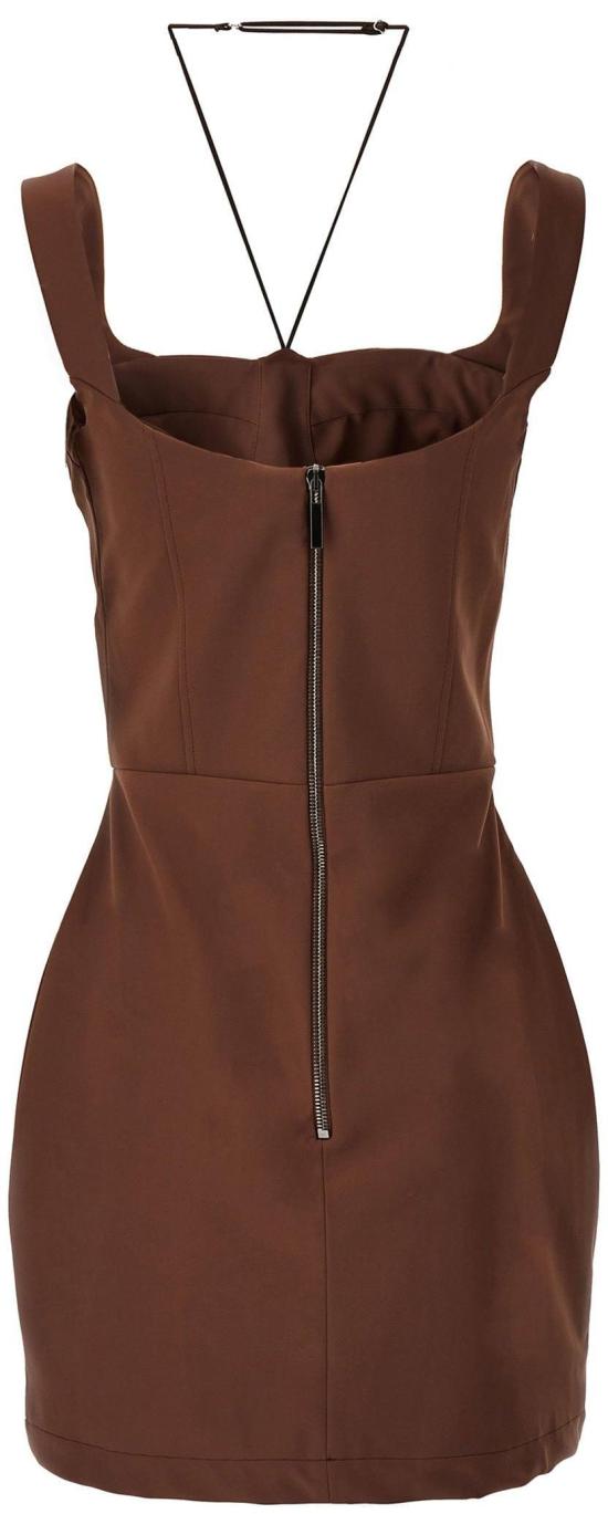 26FW 넨시 도자카 숏 원피스 10120761245982 BROWN - NENSI DOJAKA