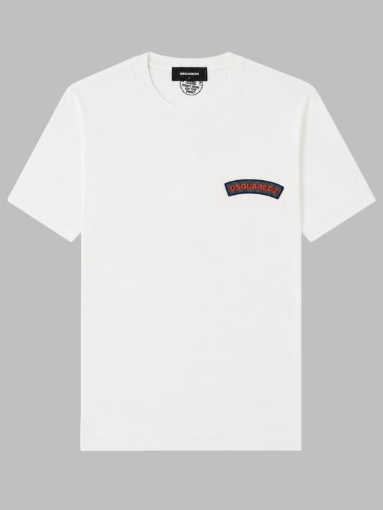 26FW 디스퀘어드2 반팔 티셔츠 S74GD1595 D20106100 WHITE