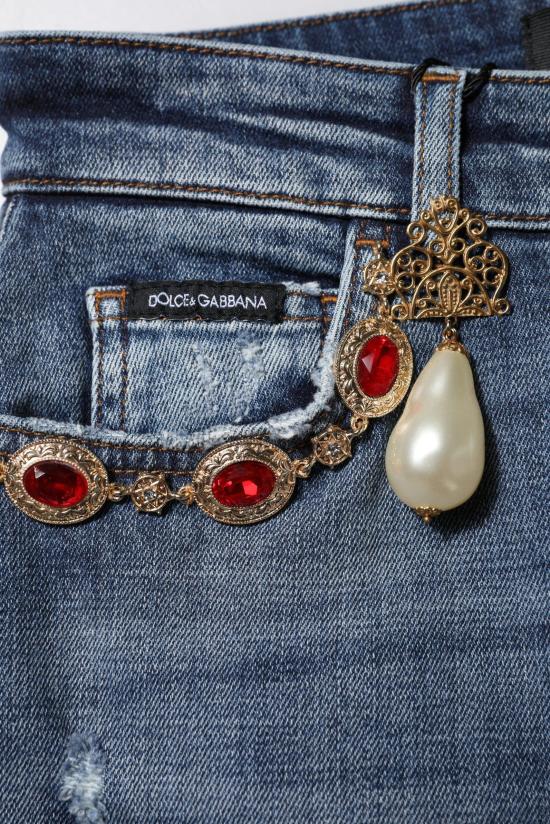 26FW 돌체앤가바나 데님 팬츠 50289915003166 BLUE - DOLCE & GABBANA