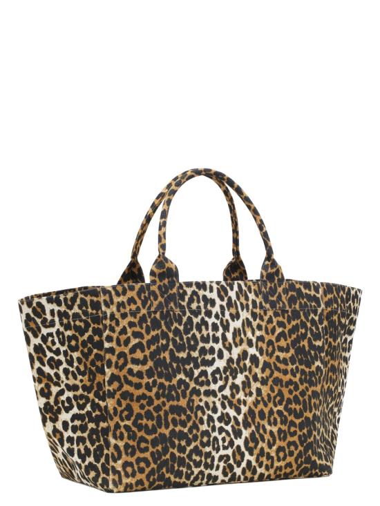 26FW 가니 레오파드 XXL 토트백 A7161 943 ANIMALIER - GANNI