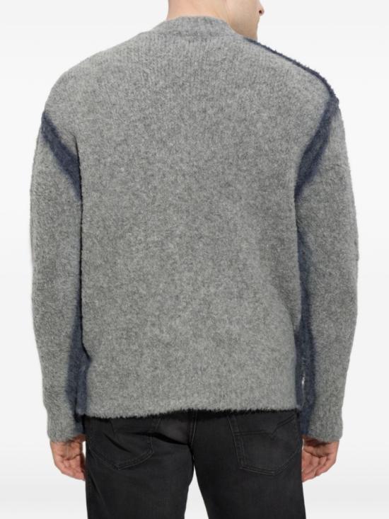 26FW 디젤 니트웨어 A23910 0QMCK 9CY Grey - DIESEL