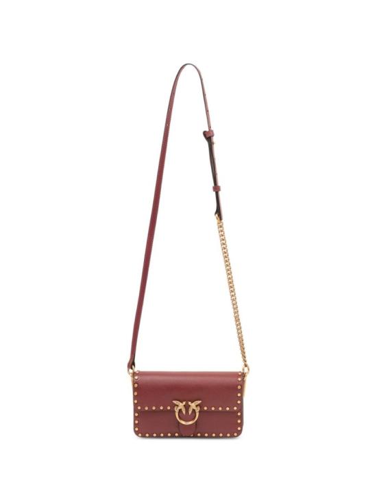 26FW 핑코 숄더백 107345A2JGWW5Q Burgundy - PINKO