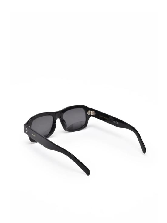 25FW 셀린느 선글라스 블랙 미니멀리스트 직사각형 재활용 아세테이트 - CELINE