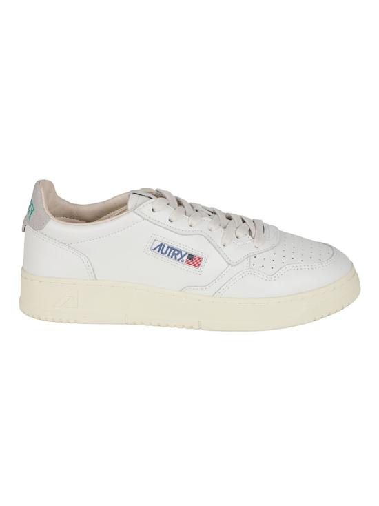 26FW 오트리 메달리스트 로우 스니커즈 AULM HJ01 White