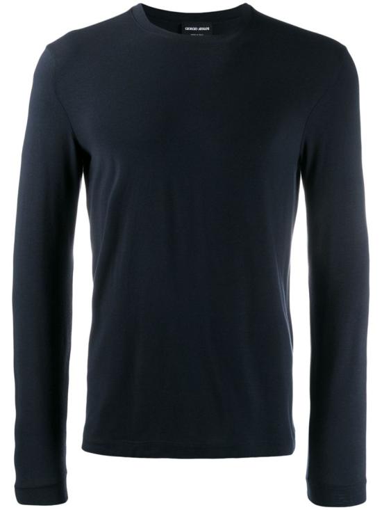 26FW 조르지오 아르마니 반팔 티셔츠 3GST51SJP4ZUBSG Black