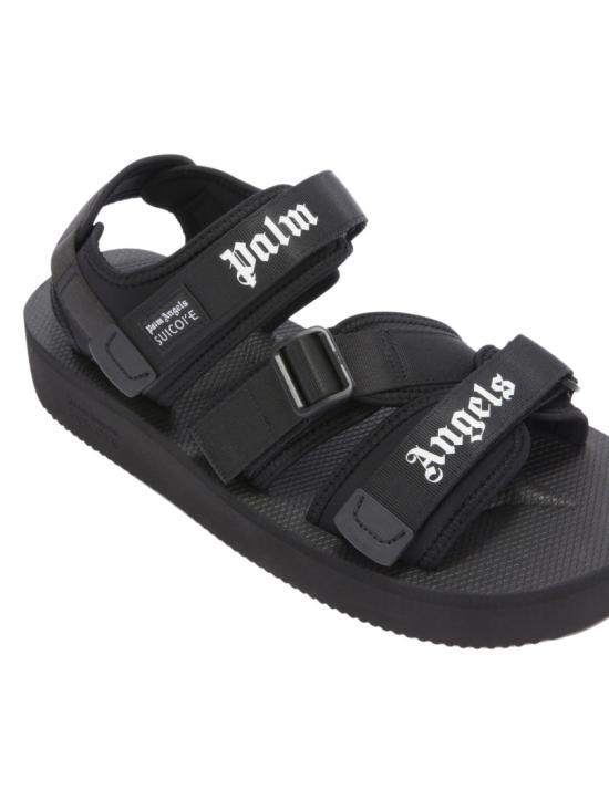 26SS 팜앤젤스 샌들 PMIH017S25FAB0011010 Black - PALM ANGELS