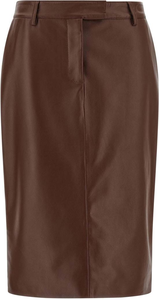 26FW 쥬세페 디 모라비토 미디 스커트 51942447907102 BROWN