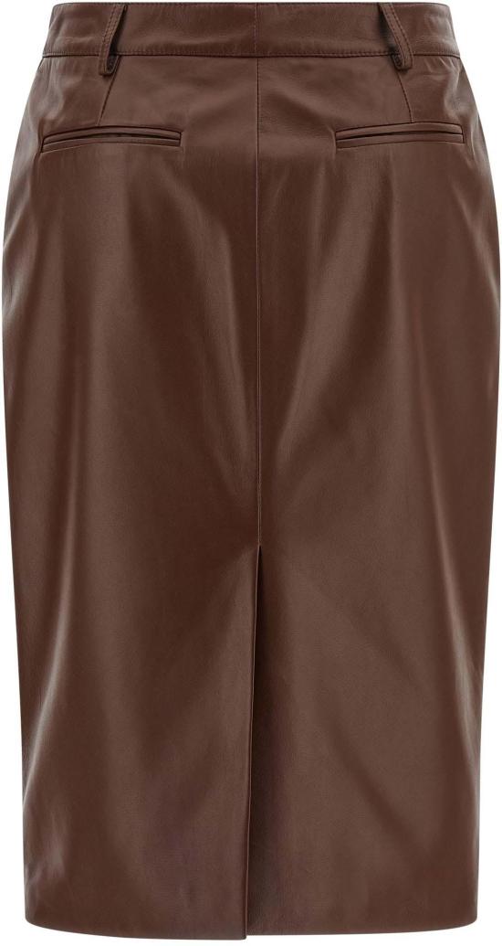 26FW 쥬세페 디 모라비토 미디 스커트 51942447907102 BROWN - GIUSEPPE DI MORABITO