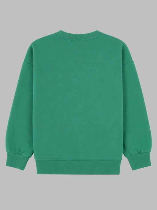 26FW [키즈] 보보쇼즈 니트/스웻셔츠 B226AC030K 311 GREEN - BOBO CHOSES
