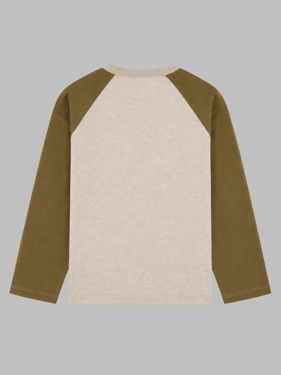 26FW [키즈] 보보쇼즈 티셔츠 B226AC016K 251 BEIGE - BOBO CHOSES