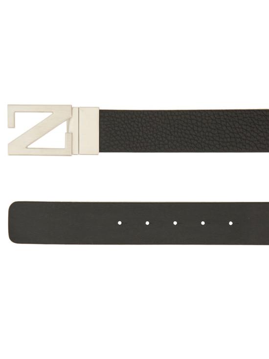 26FW 에르메네질도제냐 벨트 LHBOV B027AZNER BLACK - ERMENEGILDO ZEGNA