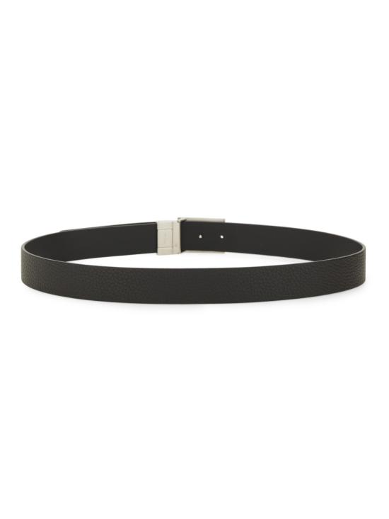 26FW 에르메네질도제냐 벨트 LHBOV B027AZNER BLACK - ERMENEGILDO ZEGNA