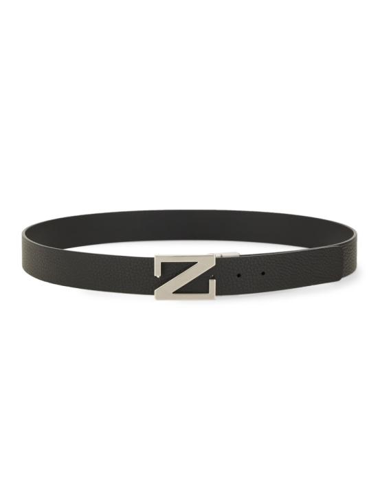 26FW 에르메네질도제냐 벨트 LHBOV B027AZNER BLACK - ERMENEGILDO ZEGNA