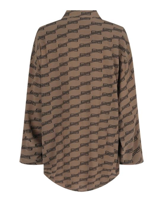  발렌시아가 탑 681631 TML35 9378 20698 36 Brown - BALENCIAGA
