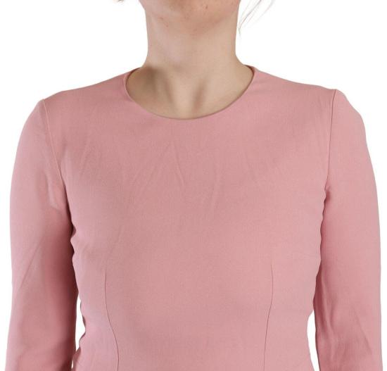 26FW 돌체앤가바나 미디 원피스 9069480247582 PINK - DOLCE & GABBANA