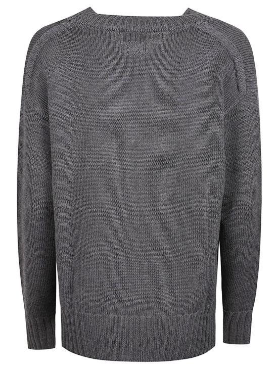26FW 드루모어 스웨터 L5MN481L Grey - DRUMOHR
