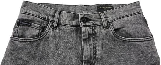 26FW 돌체앤가바나 데님 팬츠 50130573787422 GREY - DOLCE & GABBANA
