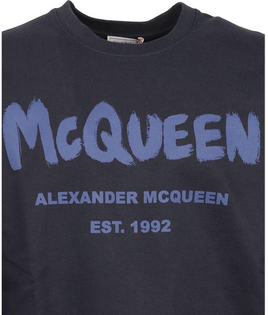 26FW 알렉산더 맥퀸 니트웨어 9956652155166 BLUE - ALEXANDER MCQUEEN