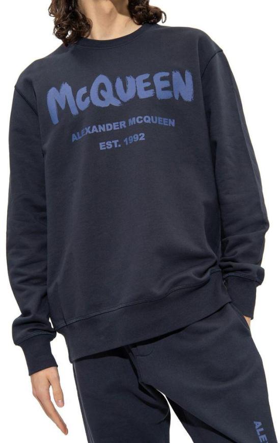 26FW 알렉산더 맥퀸 니트웨어 9956652155166 BLUE - ALEXANDER MCQUEEN