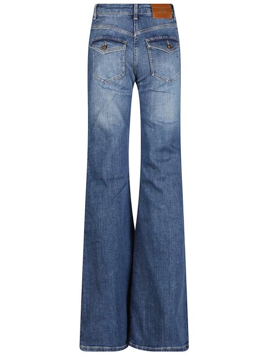 26FW 엘리자베타프랜치 데님 PJ18N66E2 Blue - ELISABETTA FRANCHI
