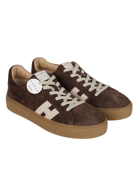 26FW 호간 스니커즈 HXM7050GF10UHT Brown - HOGAN