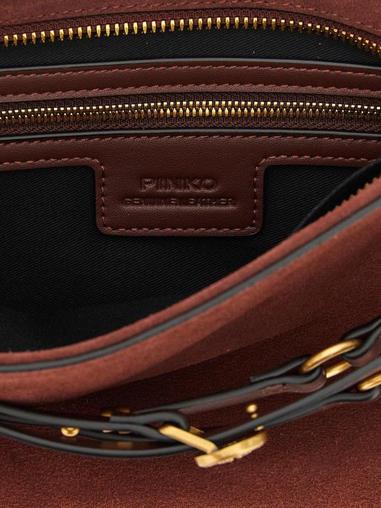 26FW 핑코 숄더백 10120184856862 MAROON - PINKO