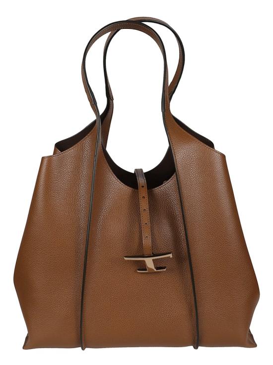 26FW 토즈 T 타임리스 미니 쇼핑백 XBWTSBA0300XSO Brown