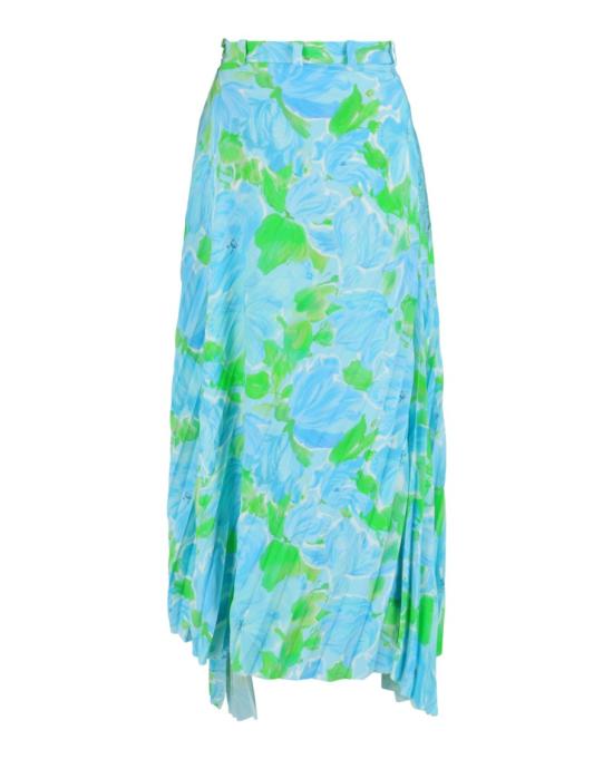  발렌시아가 롱 스커트 622280 TILE7 4301 40034 34 Blue - BALENCIAGA
